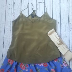 J. Crew dressy t-back tank top